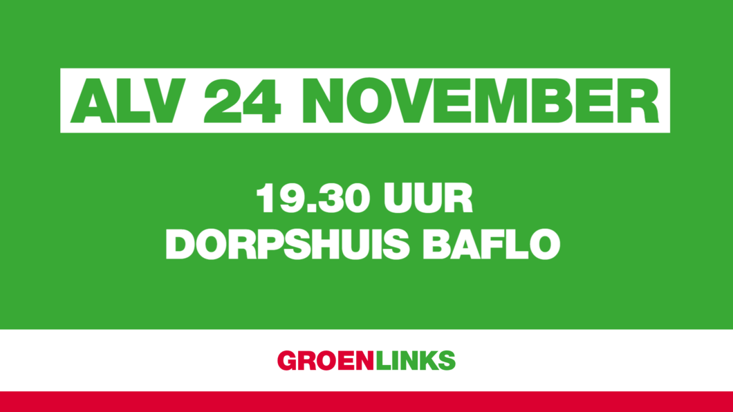 ALV op 24 november in Baflo