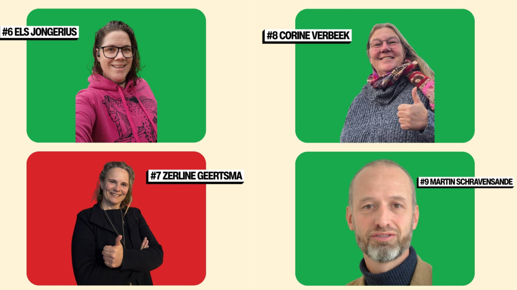 nummers 6 tot en met 9